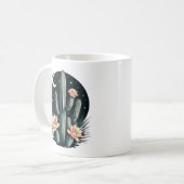 Nachtkaktus Blossom Kaffeetasse (Vorderseite Links)