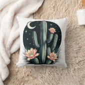 Nachtkaktus Blossom Kissen (Decke)