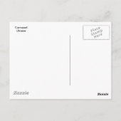 Nachtkarrousel Postkarte (Rückseite)