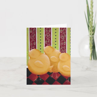 Nachtkarte für Chicks Karte