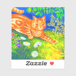 Nachtkatze Aufkleber