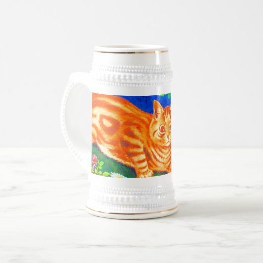 Nachtkatze Bierglas (Vorderseite Links)