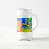 Nachtkatze Bierglas (VorderseiteRechts)