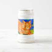 Nachtkatze Bierglas (Mittel)