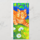 Nachtkatze Einladung (Vorderseite)