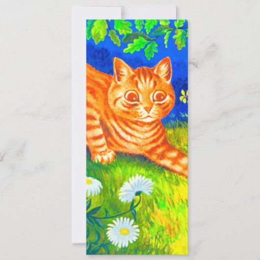 Nachtkatze Einladung (Vorderseite)