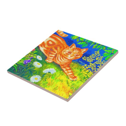 Nachtkatze Fliese (Seite)