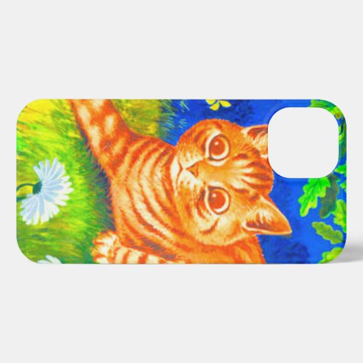 Nachtkatze iPhone Hülle (Rückseite (Horizontal))