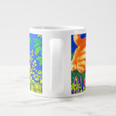 Nachtkatze Jumbo-Tasse (Rückseite)