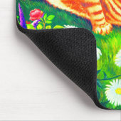 Nachtkatze Mousepad (Ecke)