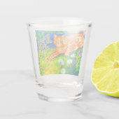 Nachtkatze Schnapsglas (Rückseite)