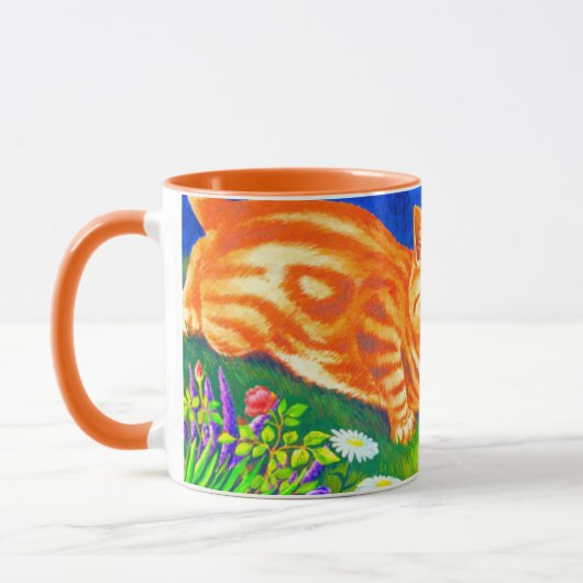 Nachtkatze Tasse (Links)