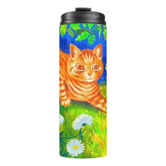 Nachtkatze Thermosbecher (Vorderseite)