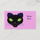 Nachtkatze Visitenkarte (Rückseite)