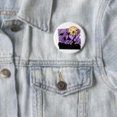 Nachtkatzenbaum des Halloween-Mondes Außenwaschbec Button (Beispiel)