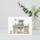 Nachtkeule Postkarte (Stehend Vorderseite)