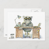 Nachtkeule Postkarte (Vorne/Hinten)