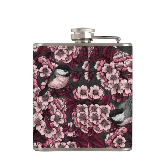 Nachtkirschgarten Flachmann (Rückseite)