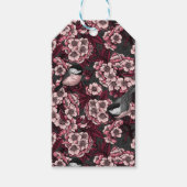 Nachtkirschgarten Geschenkanhänger (Vorderseite)