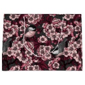 Nachtkirschgarten Große Geschenktüte (Vorderseite)