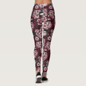 Nachtkirschgarten Leggings (Rückseite)