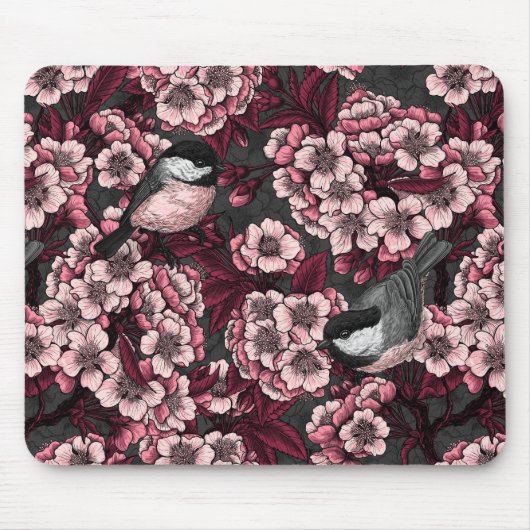 Nachtkirschgarten Mousepad (Vorne)