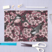 Nachtkirschgarten Seidenpapier (Handwerk)