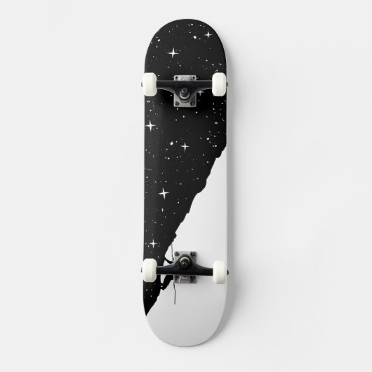 Nachtklettern Skateboard (Vorderseite)