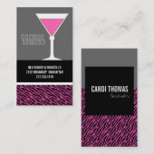 Nachtklub-oder Barkeeper-Geschäfts-Karten Visitenkarte (Vorne/Hinten)