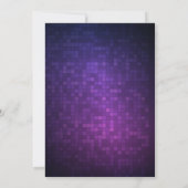 Nachtklub Stil Geburtstagseinladung Einladung (Rückseite)