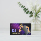 Nachtklub-Visitenkarten Visitenkarte (Stehend Vorderseite)