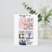 Nachtklubs sind unterwürfige Gruben Postkarte (Stehend Vorderseite)