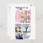 Nachtklubs sind unterwürfige Gruben Postkarte (Vorne/Hinten)