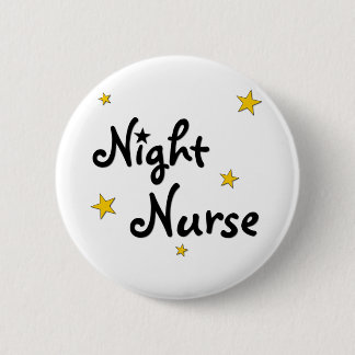 Nachtkrankenschwester Button