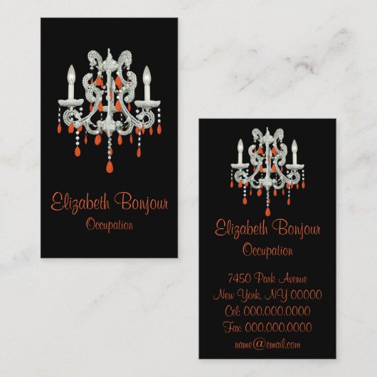 Nachtkronen ~ Visitenkarte (Vorne/Hinten)