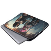 Nachtladies Laptopschutzhülle (Vorne Knopf)