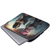Nachtladies Laptopschutzhülle (Vorne Knopf)