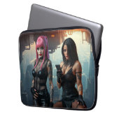 Nachtladies Laptopschutzhülle (Vorderseite Links)