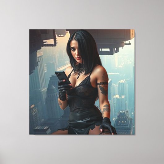 Nachtladies Leinwanddruck (Vorderseite)