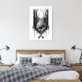 Nachtlandschaft Craneo Leinwanddruck (Insitu (Schlafzimmer))