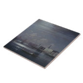 Nachtlandschaft in Venedig (italienische Stadt) Fliese (Seite)