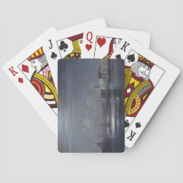 Nachtlandschaft in Venedig (italienische Stadt) Spielkarten