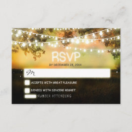 Nachtlantern romantische farbenfrohe Hochzeit rsvp Karte