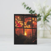 NachtLaterne Postkarte (Stehend Vorderseite)