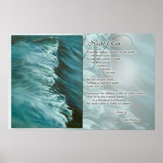 Nachtlauf Inspiration Poster (Vorne)