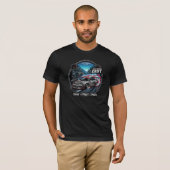 Nachtläufer High-Octane-Touge-Drift-JDM-Grafik T-Shirt (Vorne ganz)