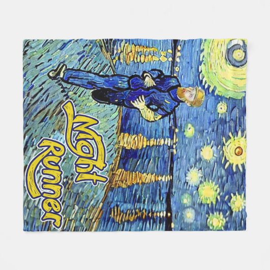 Nachtläufer Startnight Fleecedecke (Vorderseite (Horizontal))