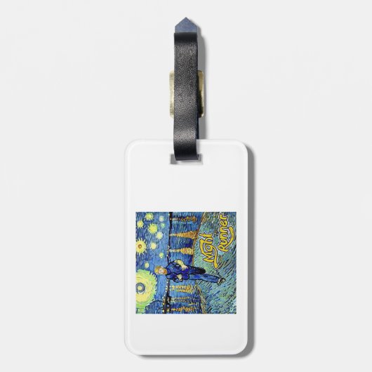 Nachtläufer Startnight Gepäckanhänger (Rückseite vertikal)