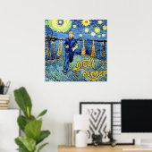 Nachtläufer Startnight Poster (Heimbüro)