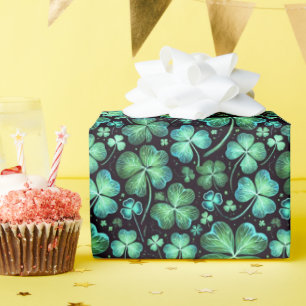 Nachtleben Glück Geschenkpapier